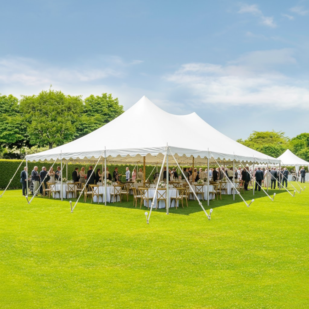 peg and pole tent